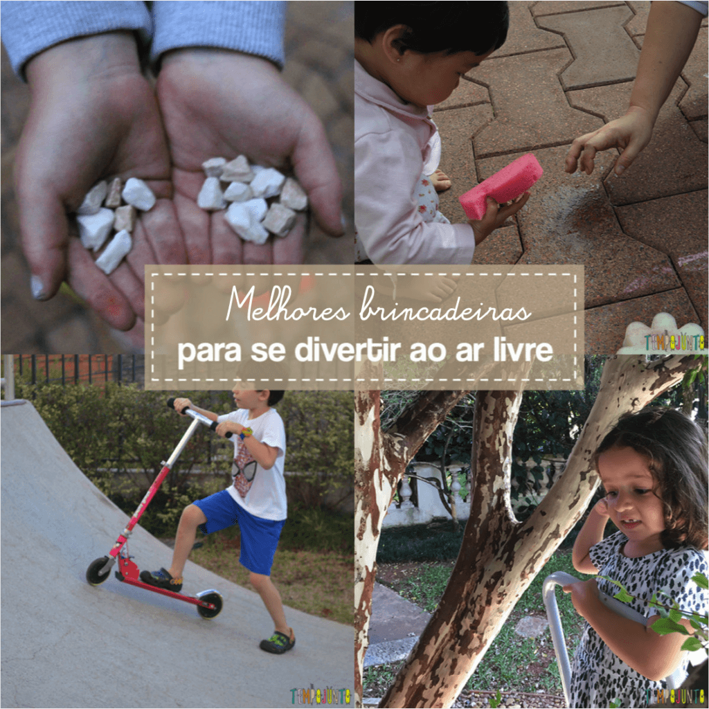 Melhores brincadeiras para fazer ao ar livre - retrospectiva Tempojunto ...