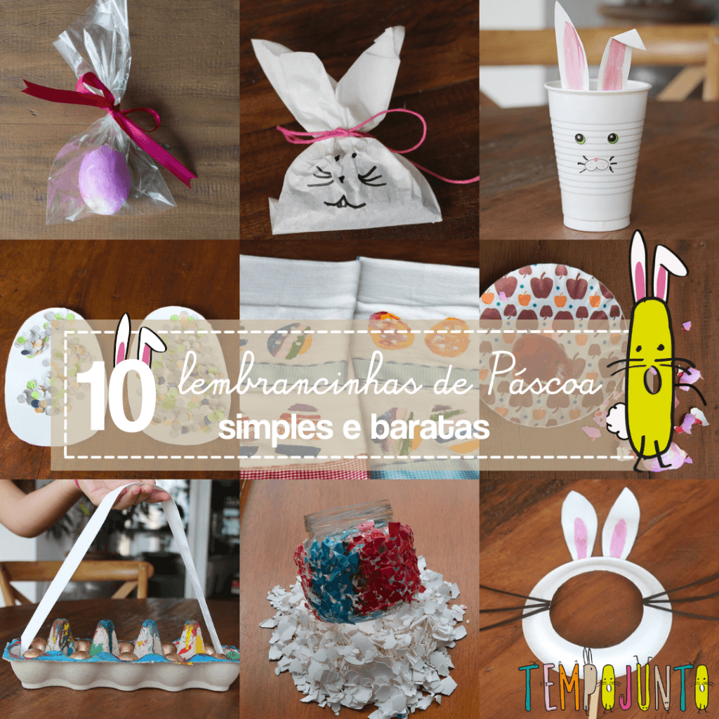 10 lembrancinhas de Páscoa simples e baratas - Tempojunto